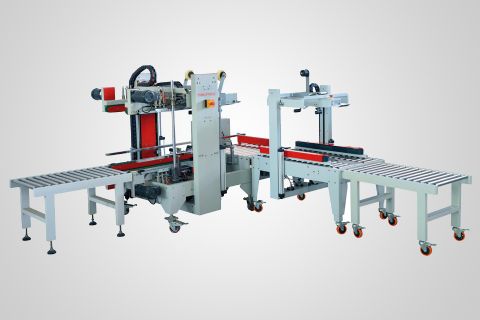 EXC-305A + EXC-310A automatic corners shaped sealing machine