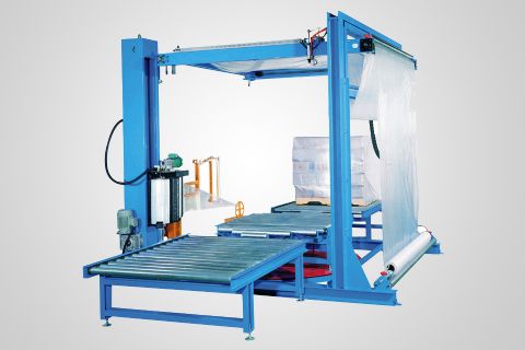 EXP-309 Automatic Wrapping Machine plus automatic laminating machine