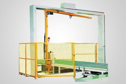EXP-307 cantilever line wrapped package